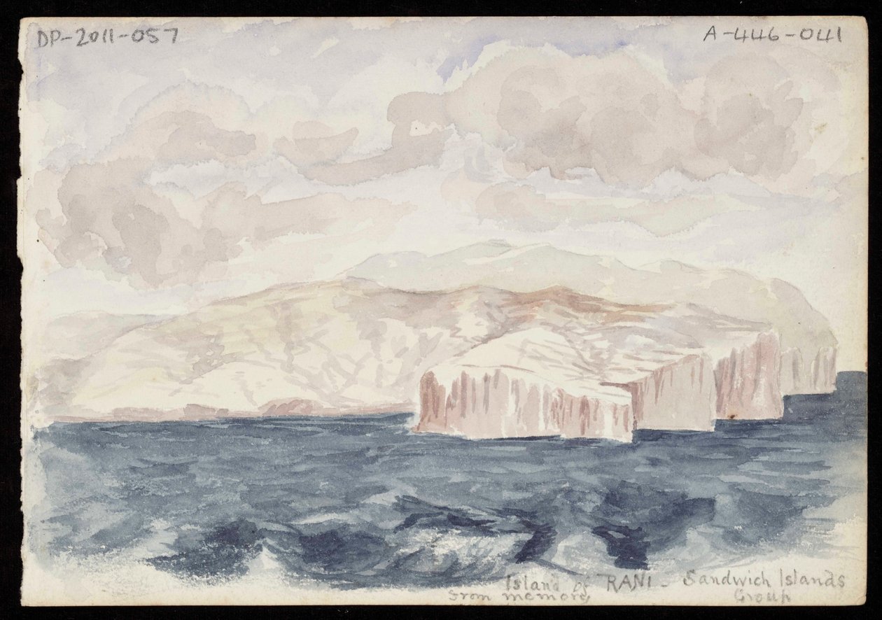 Eiland van Rani - Sandwich Islands Group door Alington family
