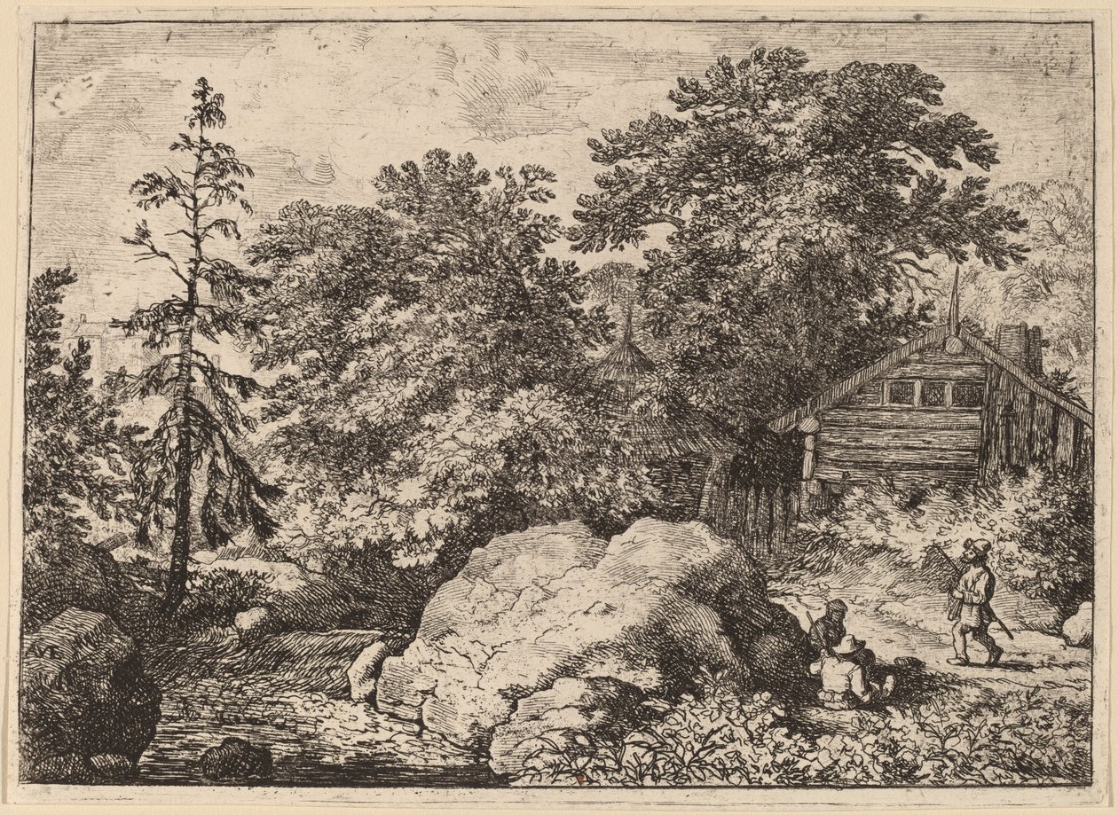 De Heuvel, waarschijnlijk ca. 1645-1656 door Allart van Everdingen