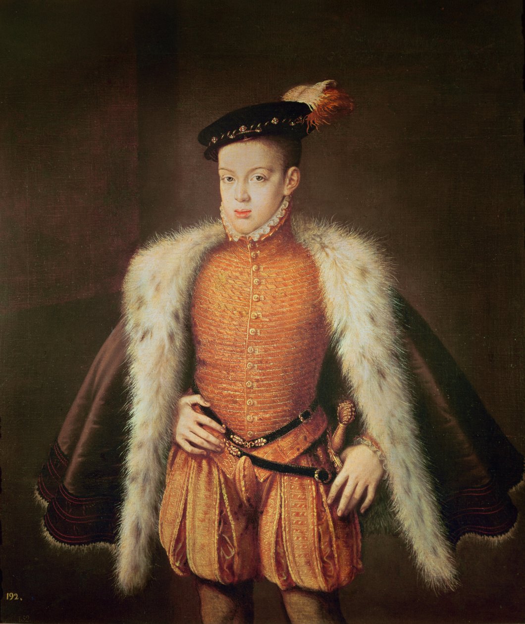 Don Carlos, Prins van Asturië en Portugal, c.1558 door Alonso Sánchez Coello