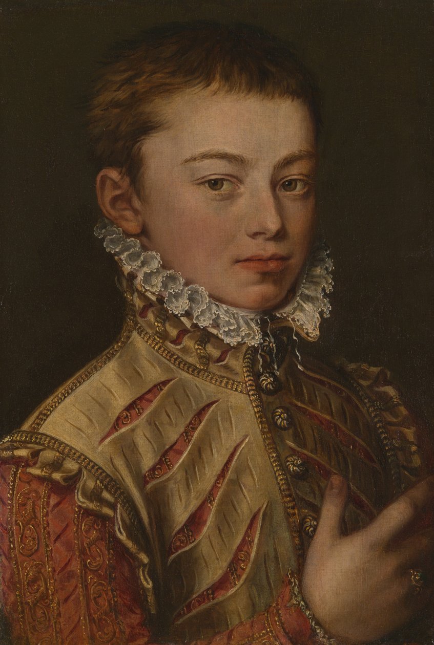 Portret van Don Juan van Oostenrijk door Alonso Sánchez Coello