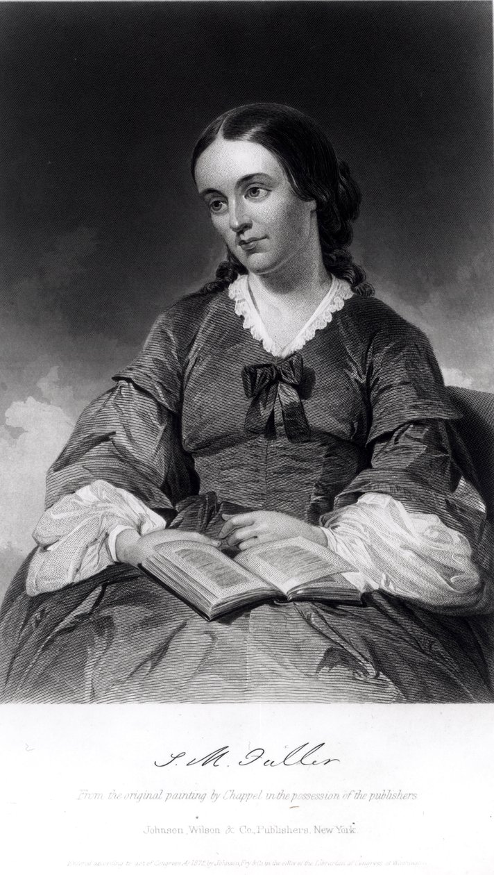 Margaret Fuller (1810-50) gepubliceerd door Johnson, Wilson en Co., 1872 door Alonzo Chappel