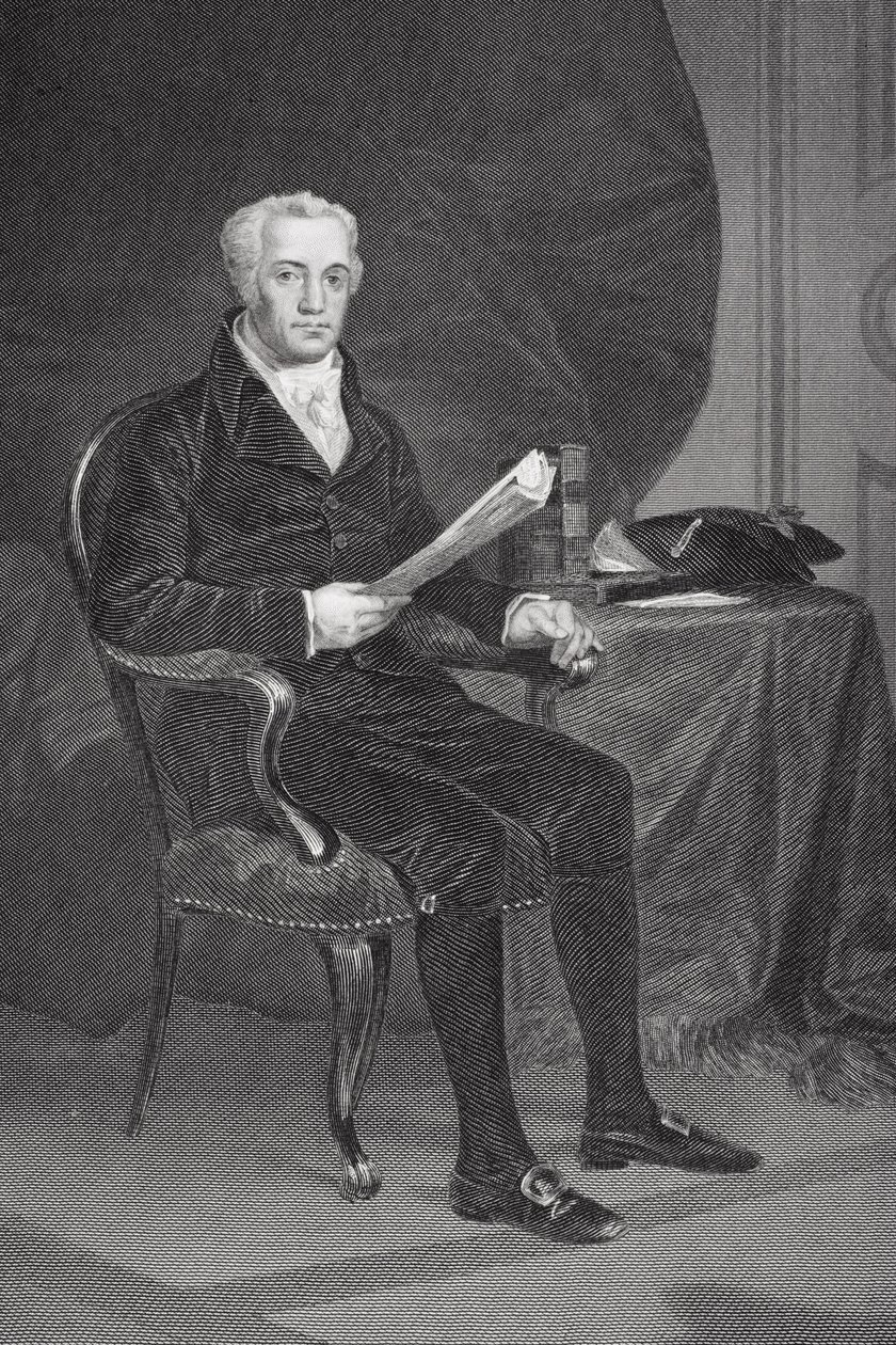 Portret van Joel Barlow (1754-1812) door Alonzo Chappel