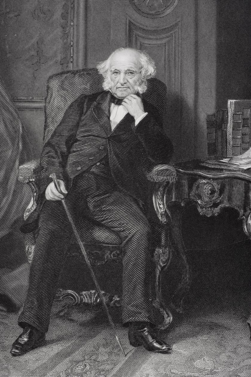 Portret van Martin Van Buren (1782-1862) door Alonzo Chappel