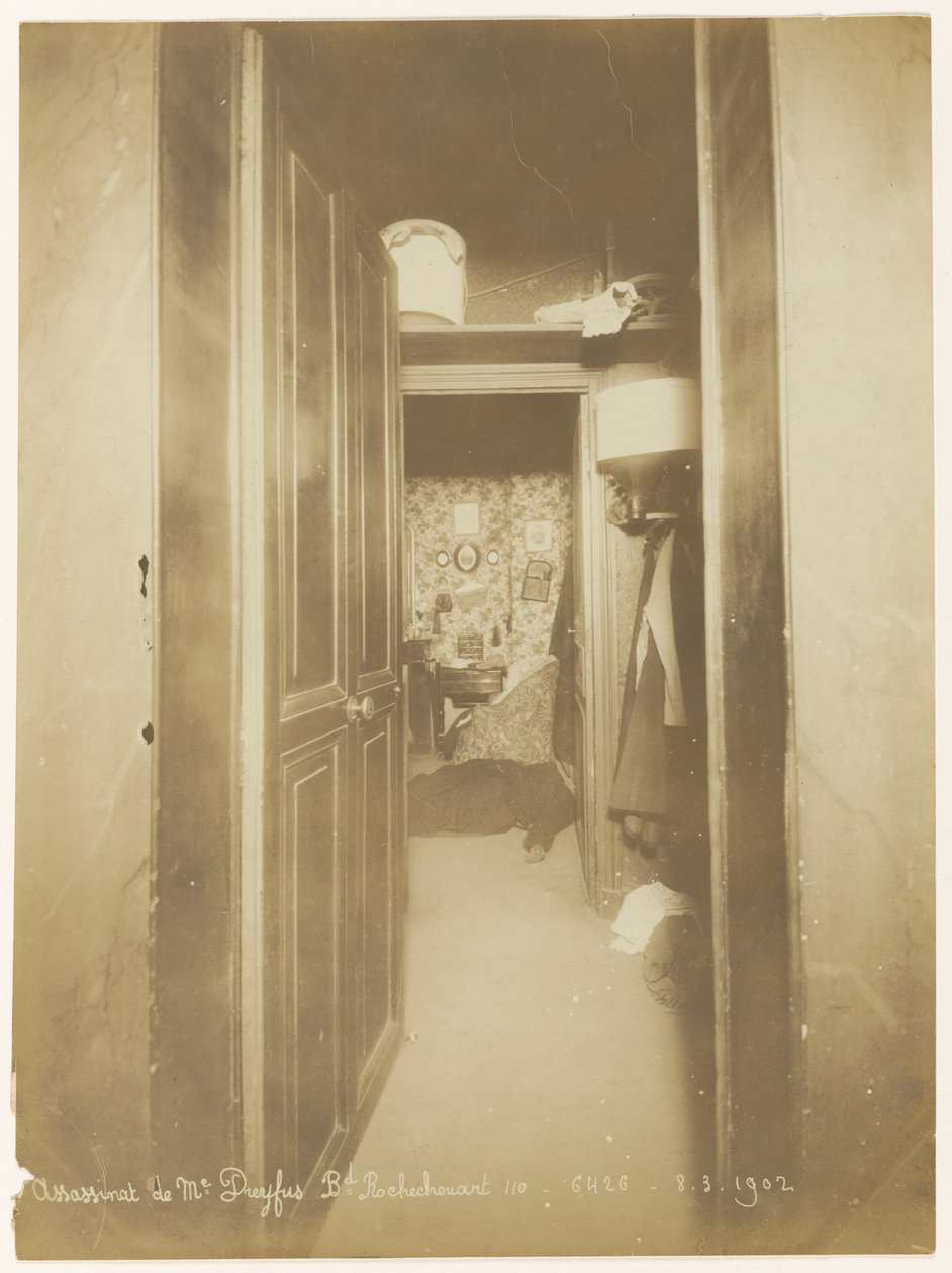 Moord op Madame Dreyfus door Alphonse Bertillon