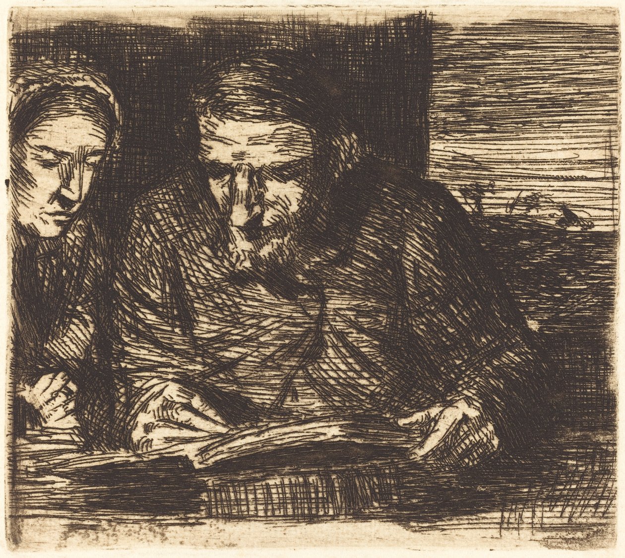 Rekeningboek Le livre de comptes door Alphonse Legros