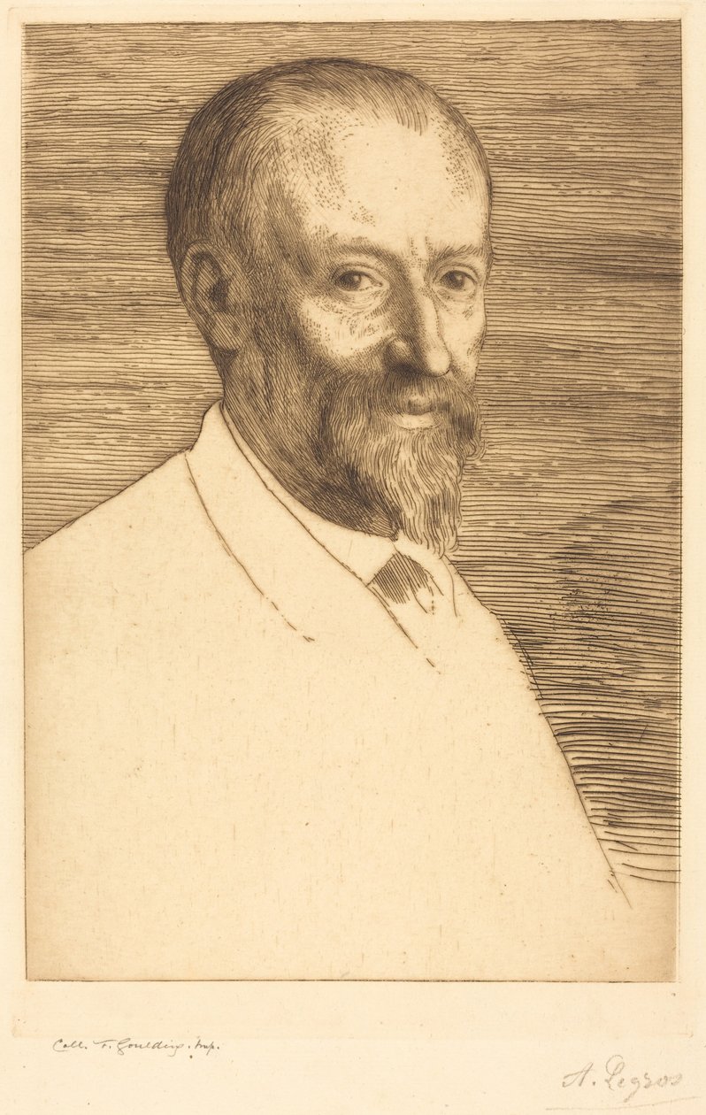 Auguste Poulet-Malassis, 2e plaat door Alphonse Legros
