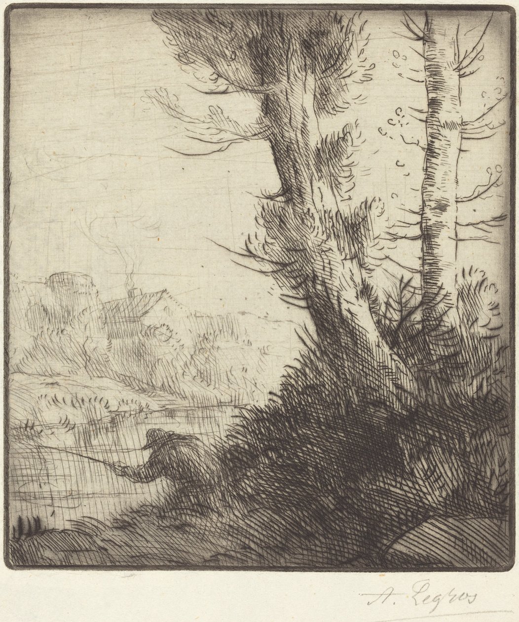 Oevers van de Oise Bord de l