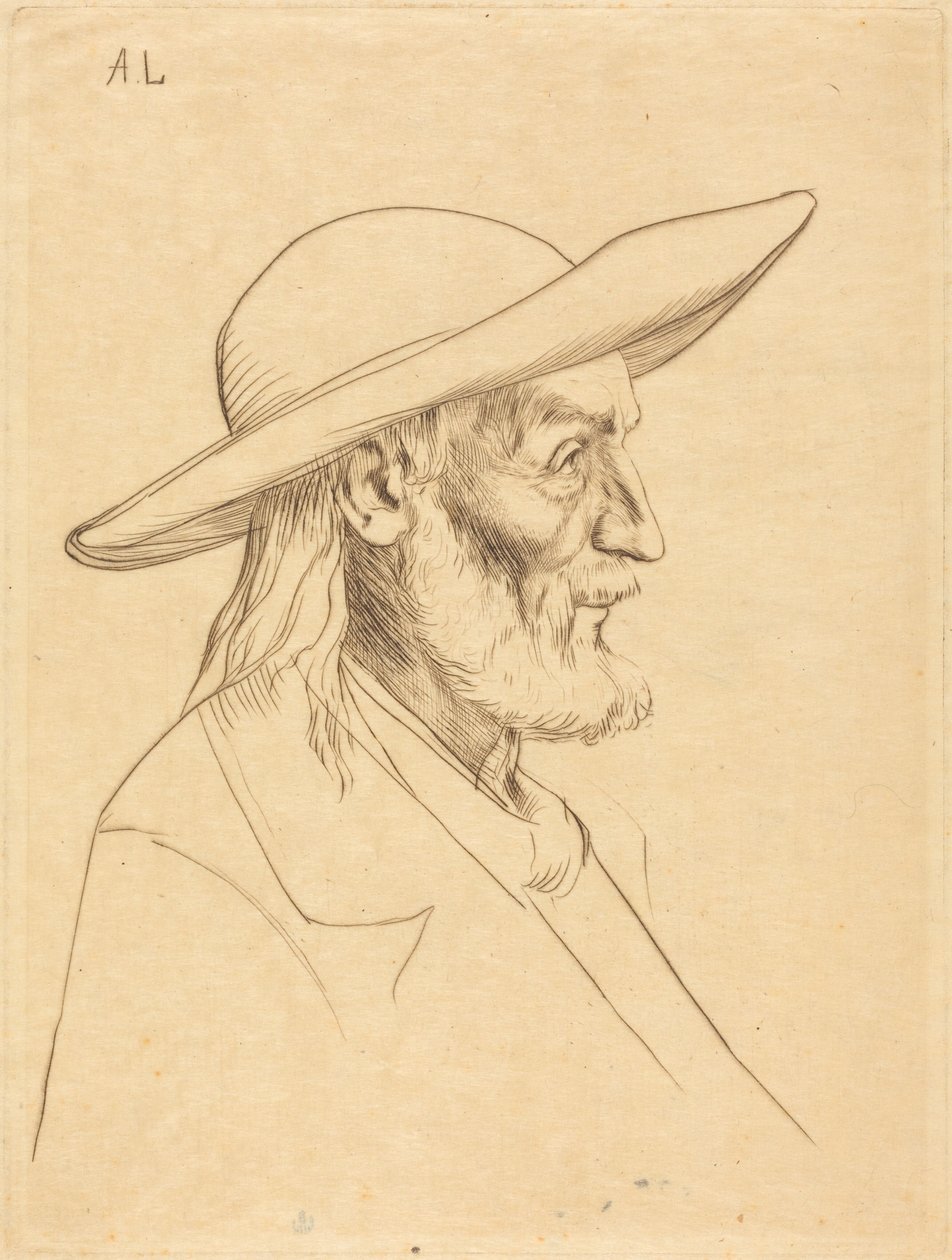 Bretonse boer (Breton Peasant) door Alphonse Legros