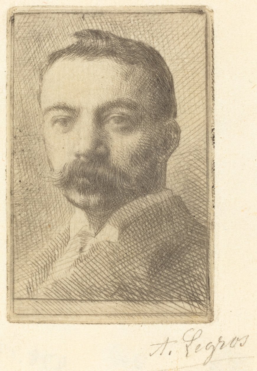 E.D. Adams, derde plaat door Alphonse Legros