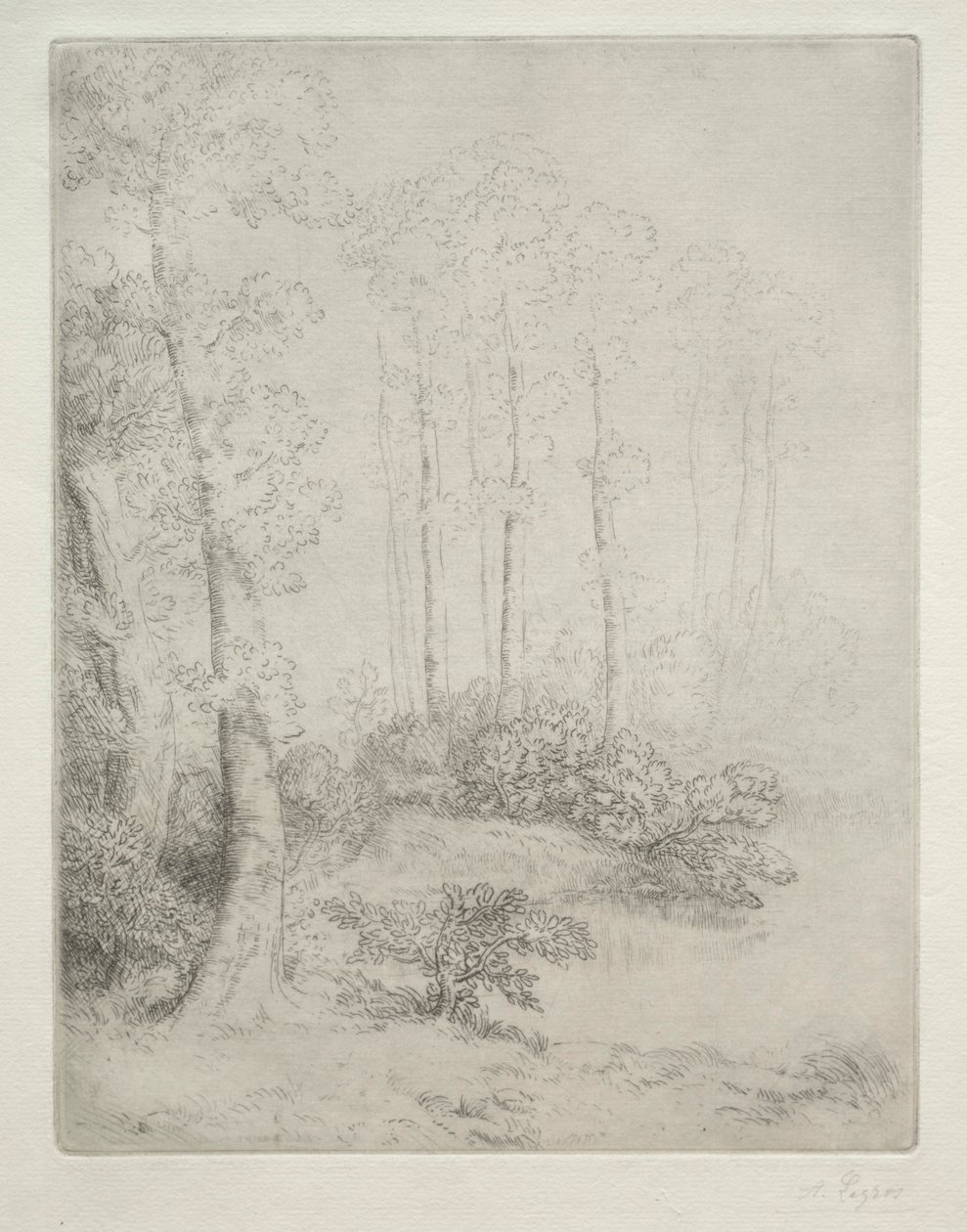 Rand van het Water door Alphonse Legros