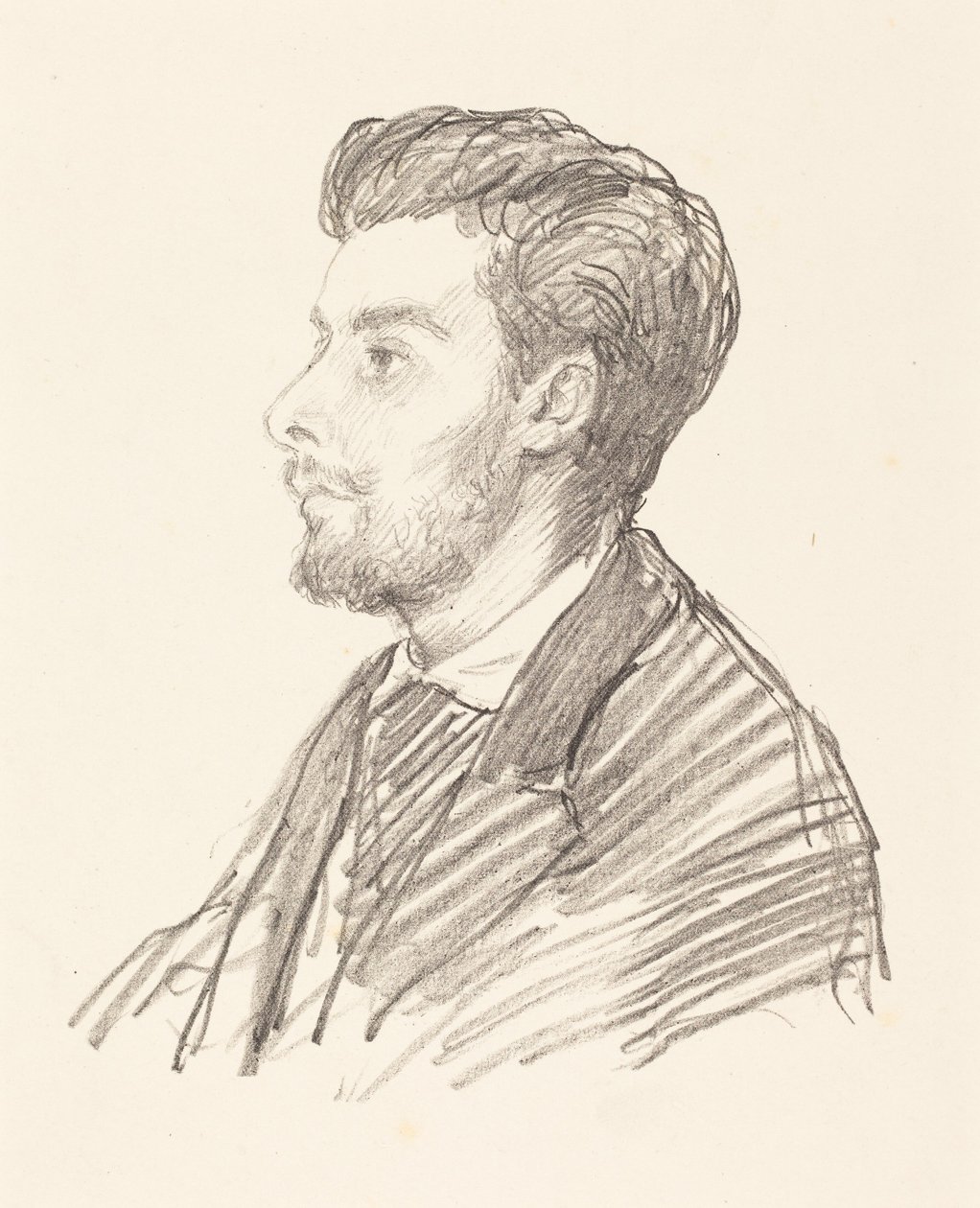 Frederic Regamey door Alphonse Legros