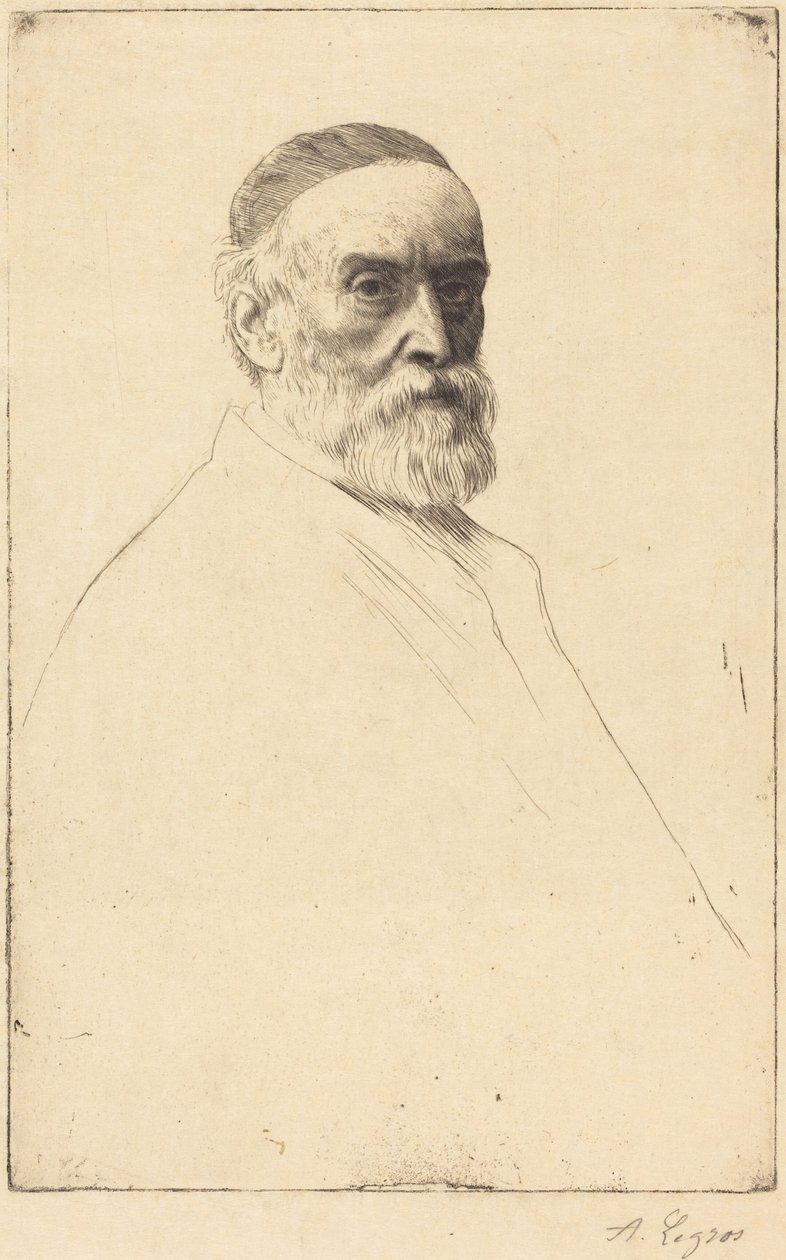 G.F. Watts, R.A. door Alphonse Legros