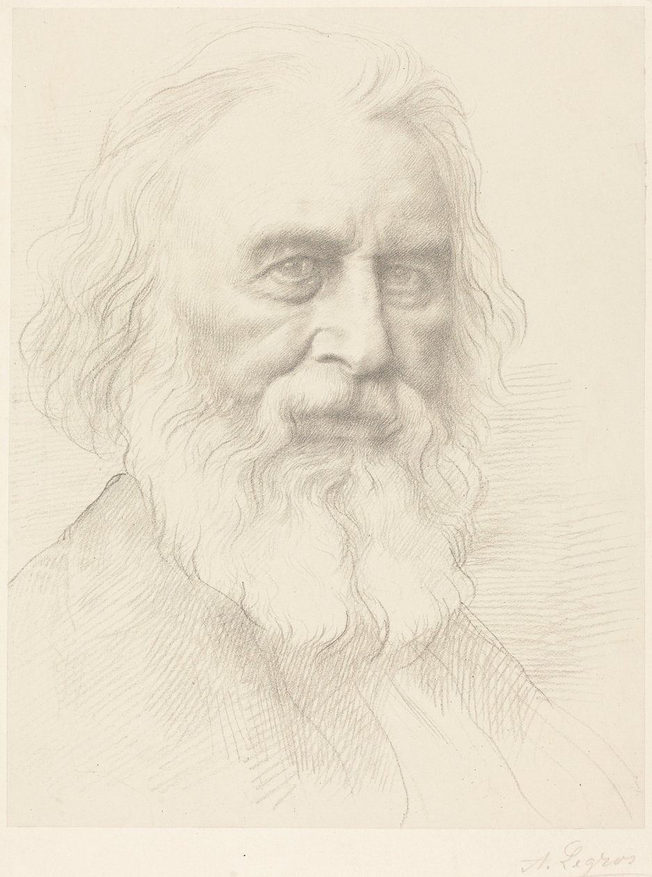 H.W. Longfellow, 2e plaat door Alphonse Legros