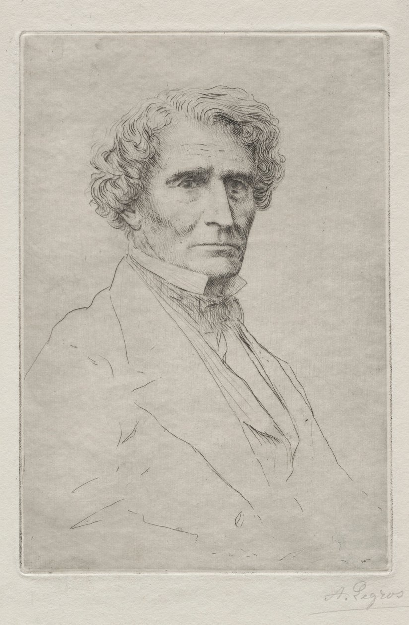 Hector Berlioz door Alphonse Legros