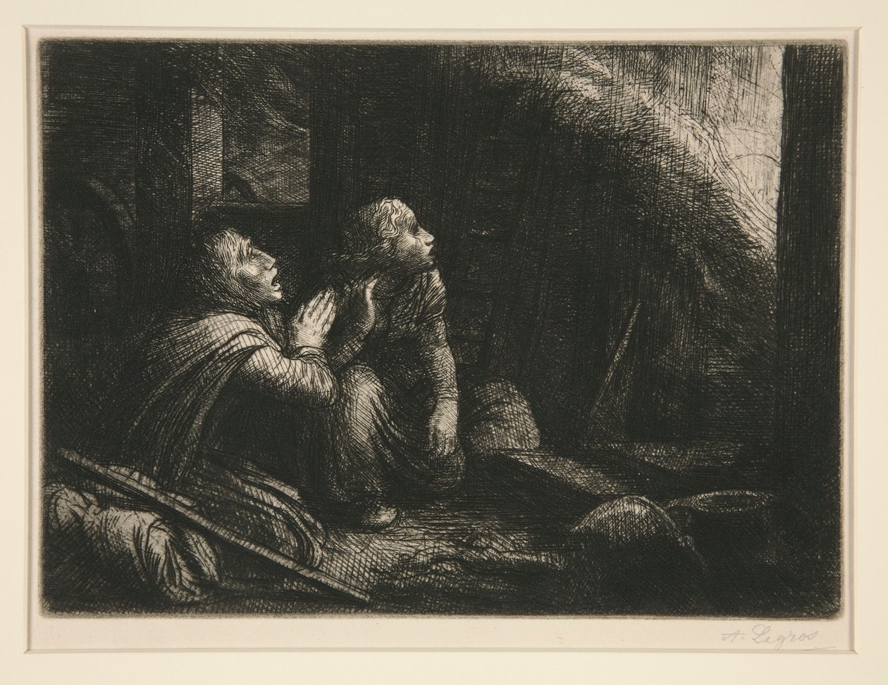L door Alphonse Legros