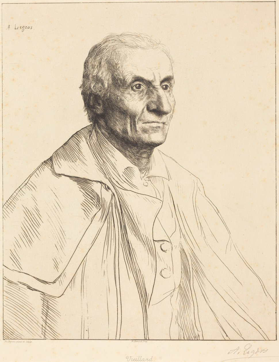 Large Spaniard (De grote Spanjaard) door Alphonse Legros