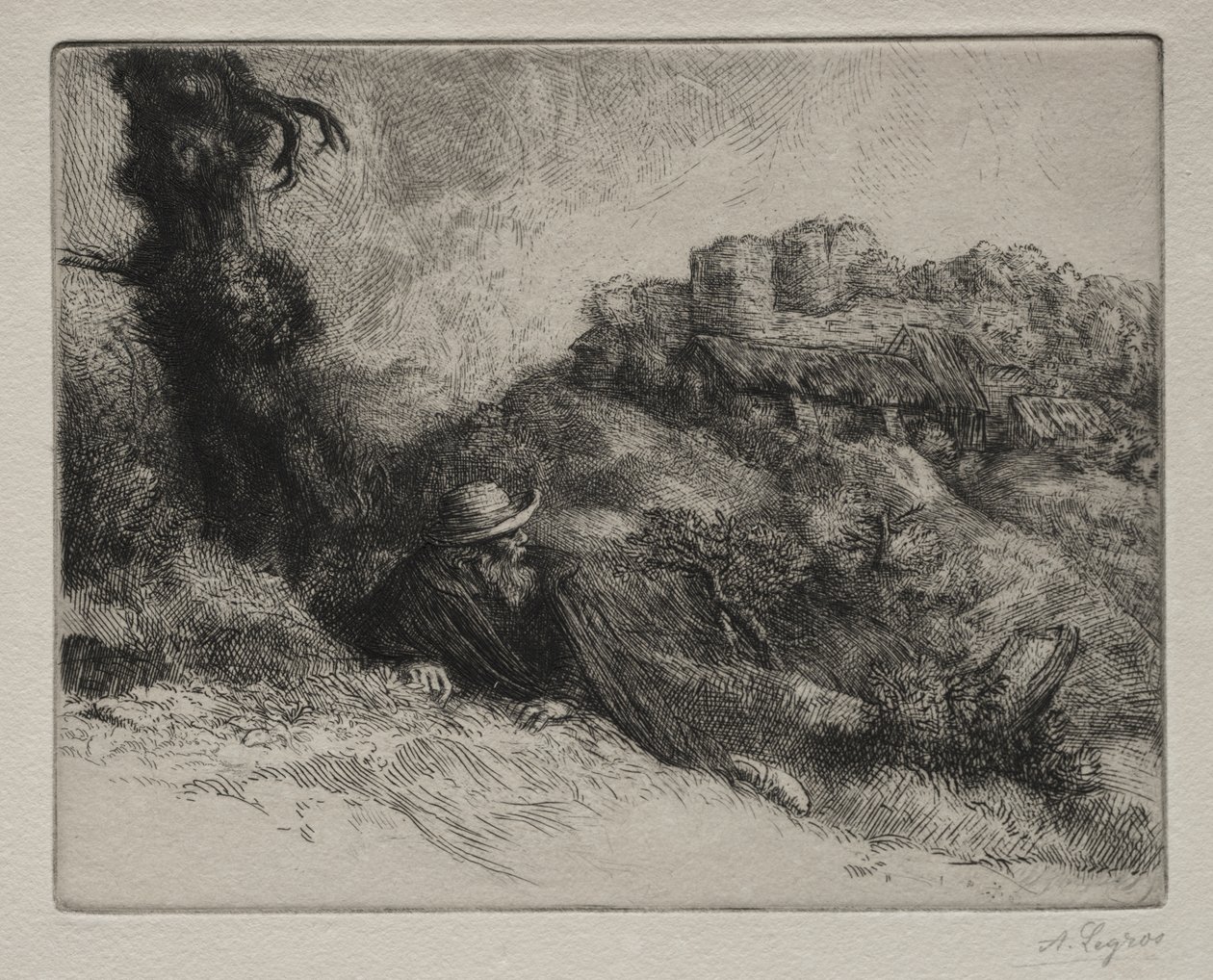 Het kasteel van de geesten door Alphonse Legros