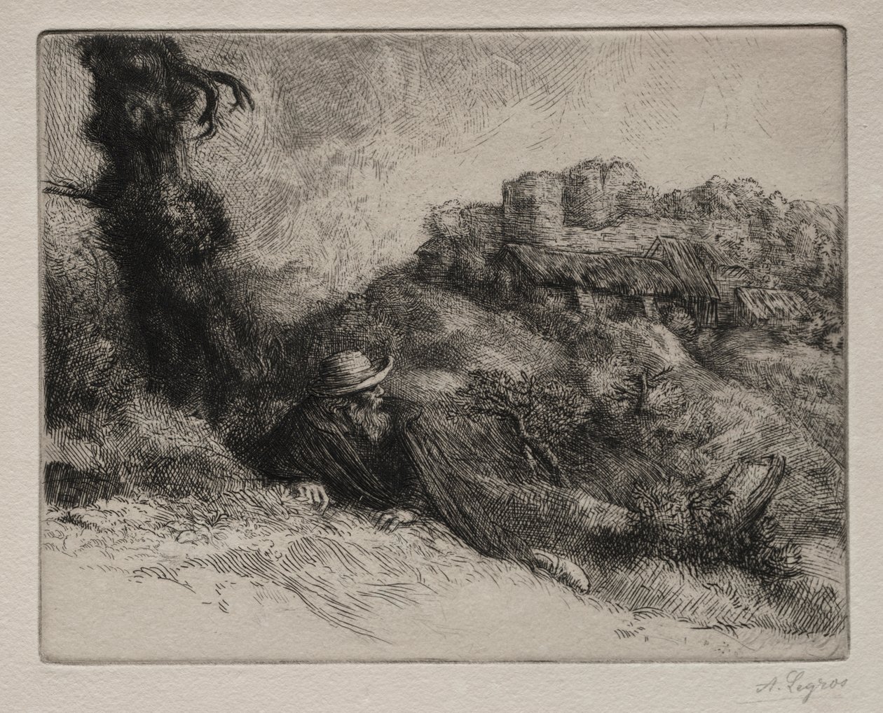 Het kasteel van de geesten door Alphonse Legros
