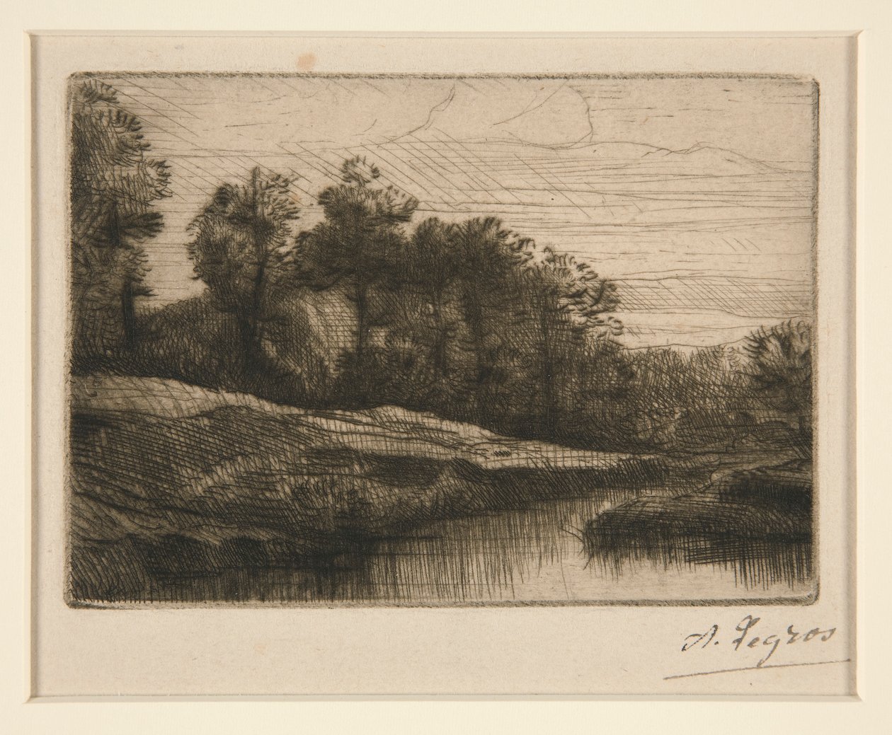 Le Soir door Alphonse Legros