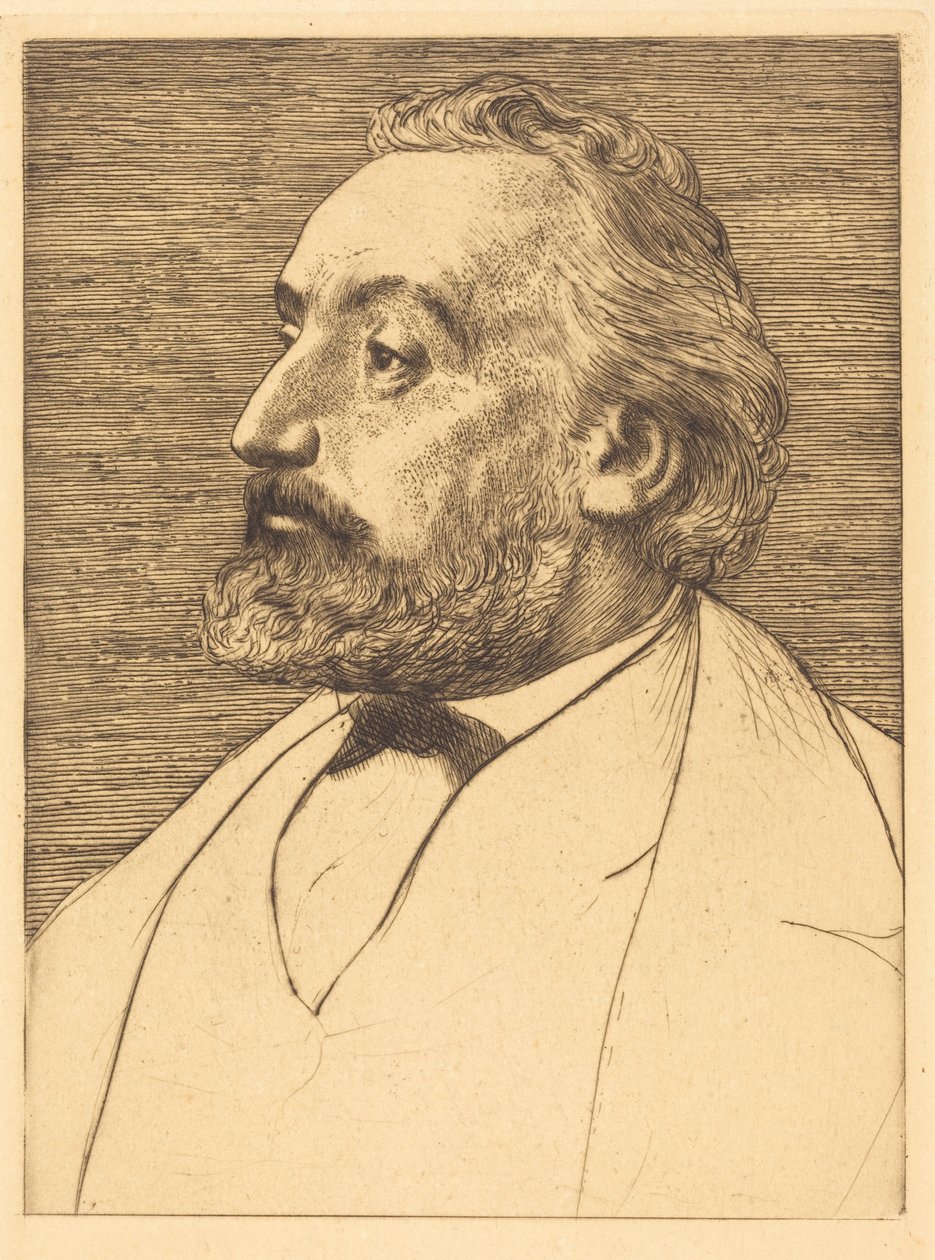 Leon Gambetta, 2e plaat door Alphonse Legros
