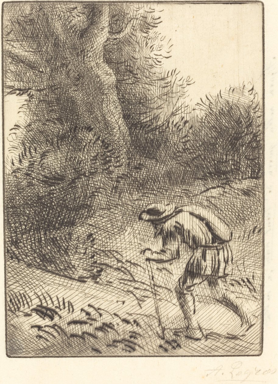 De Kleine Zwervende Jood door Alphonse Legros