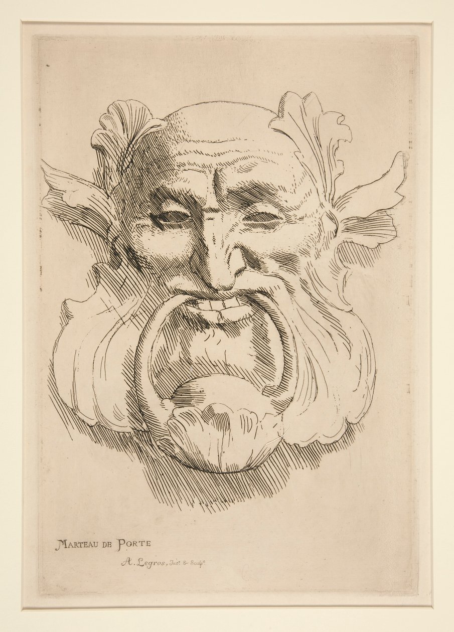 Deurklopper door Alphonse Legros