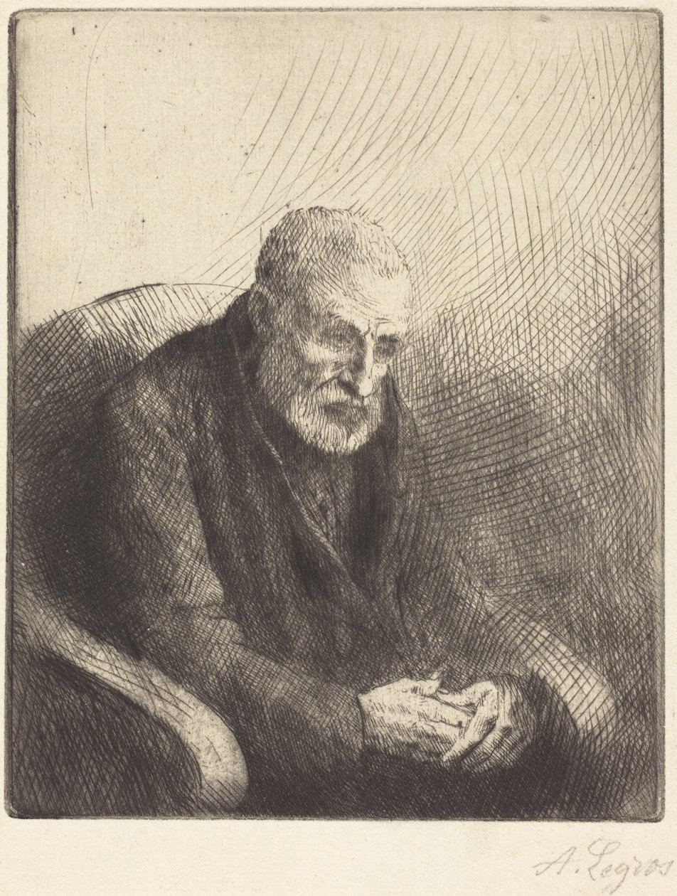 Verlamde door Alphonse Legros