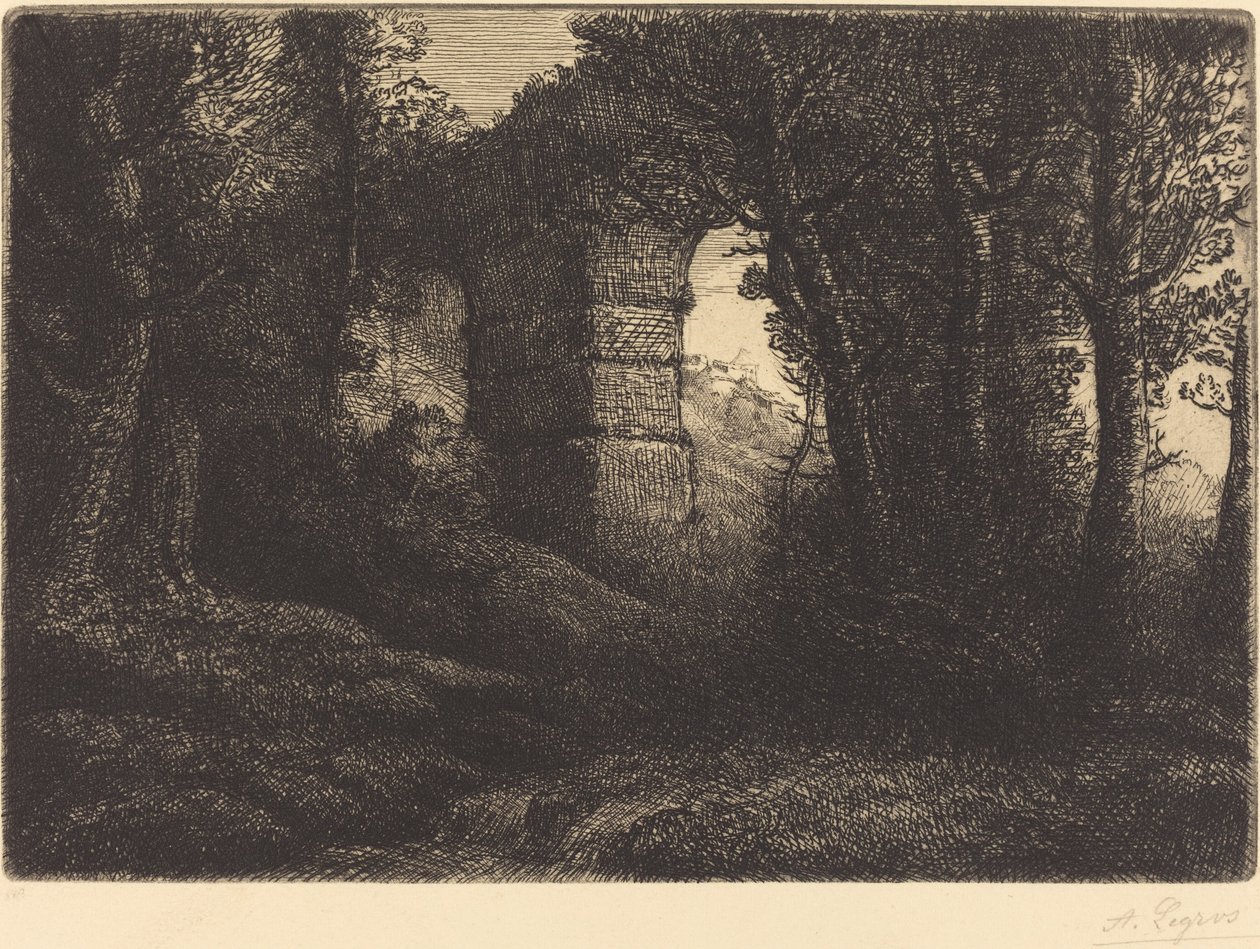 Ruïnes van een Oud Aquaduct Ruine d