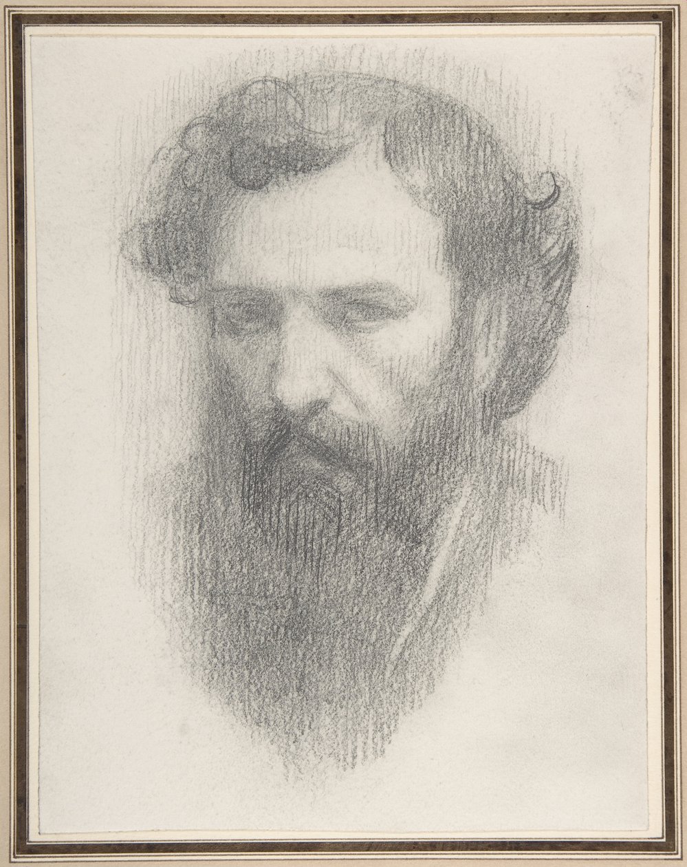 Zelfportret door Alphonse Legros