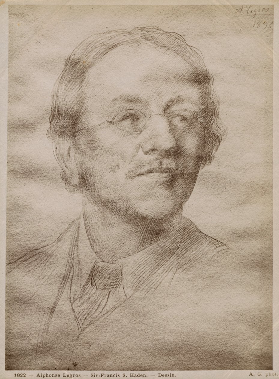 Sir Francis Seymour Haden Junior, 1895 door Alphonse Legros