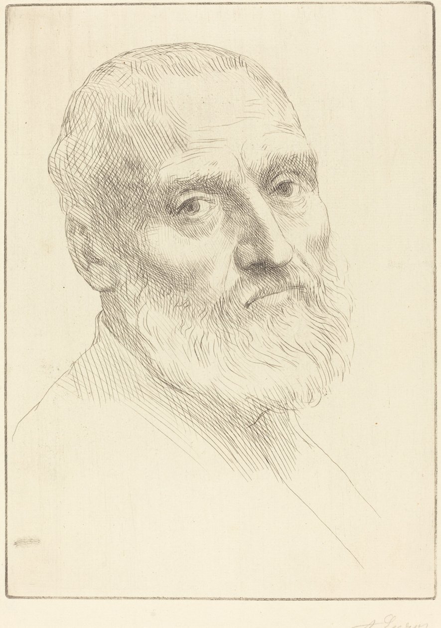 Studie voor Hoofd van een Man (Etude de tete d