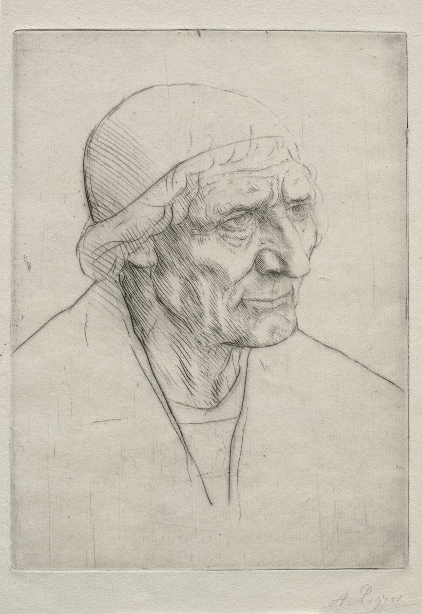 Hoofd van Zegen door Alphonse Legros