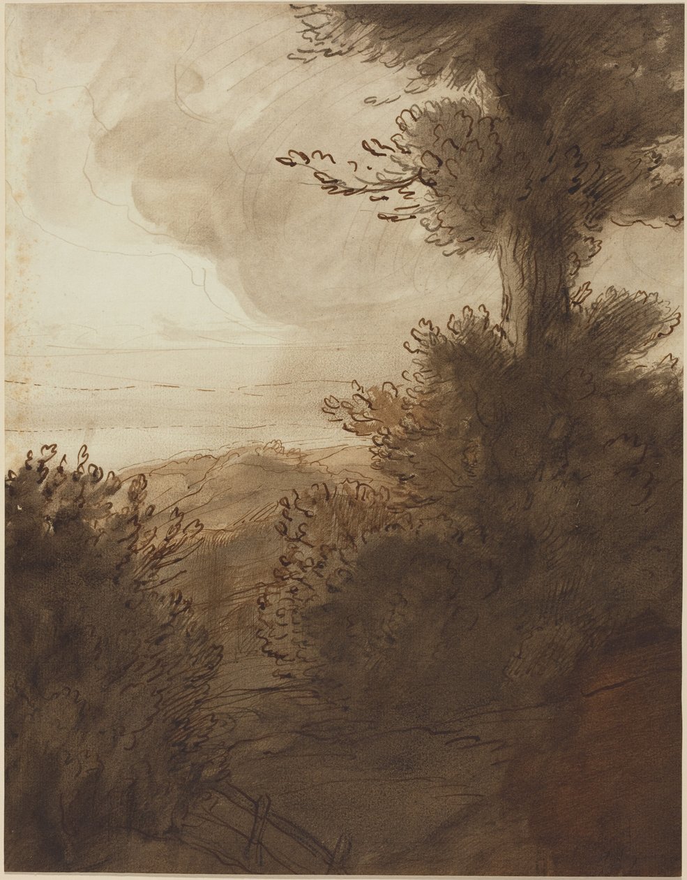 De Grote Boom door Alphonse Legros