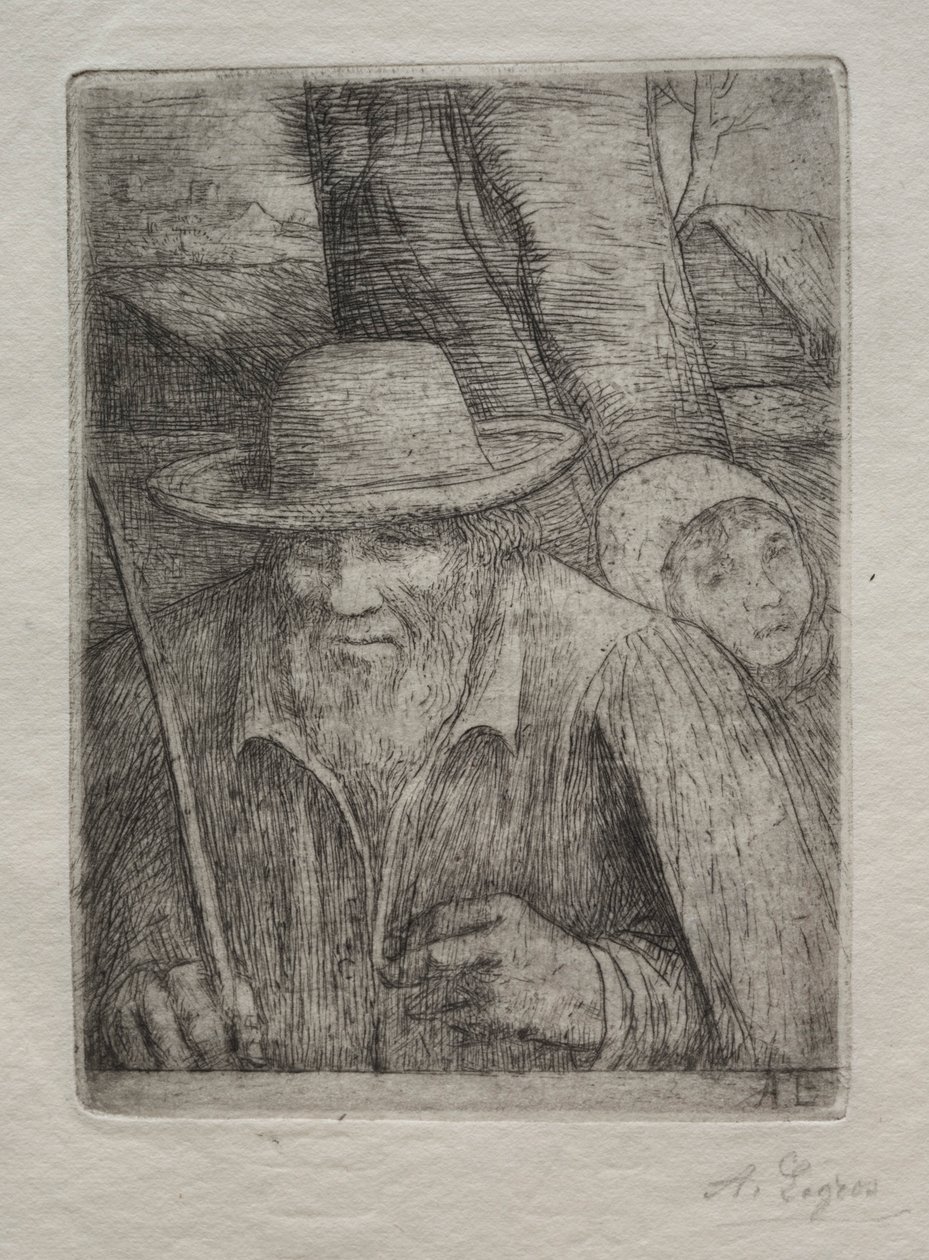 De boer door Alphonse Legros