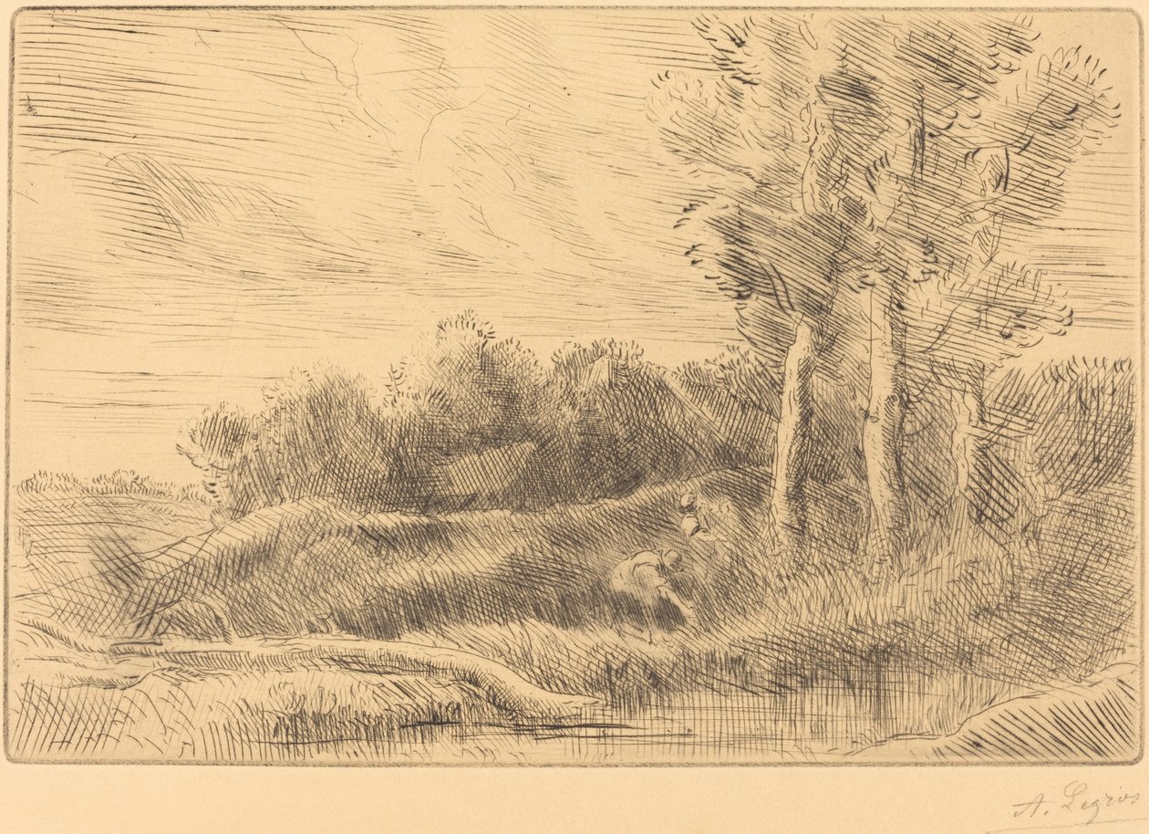 Het huis van de put door Alphonse Legros