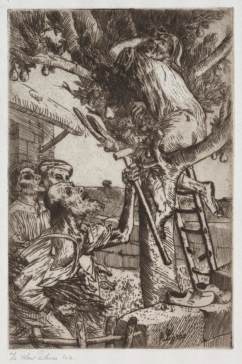 De Peren Dief, Nr. 1, ca. 1890 door Alphonse Legros