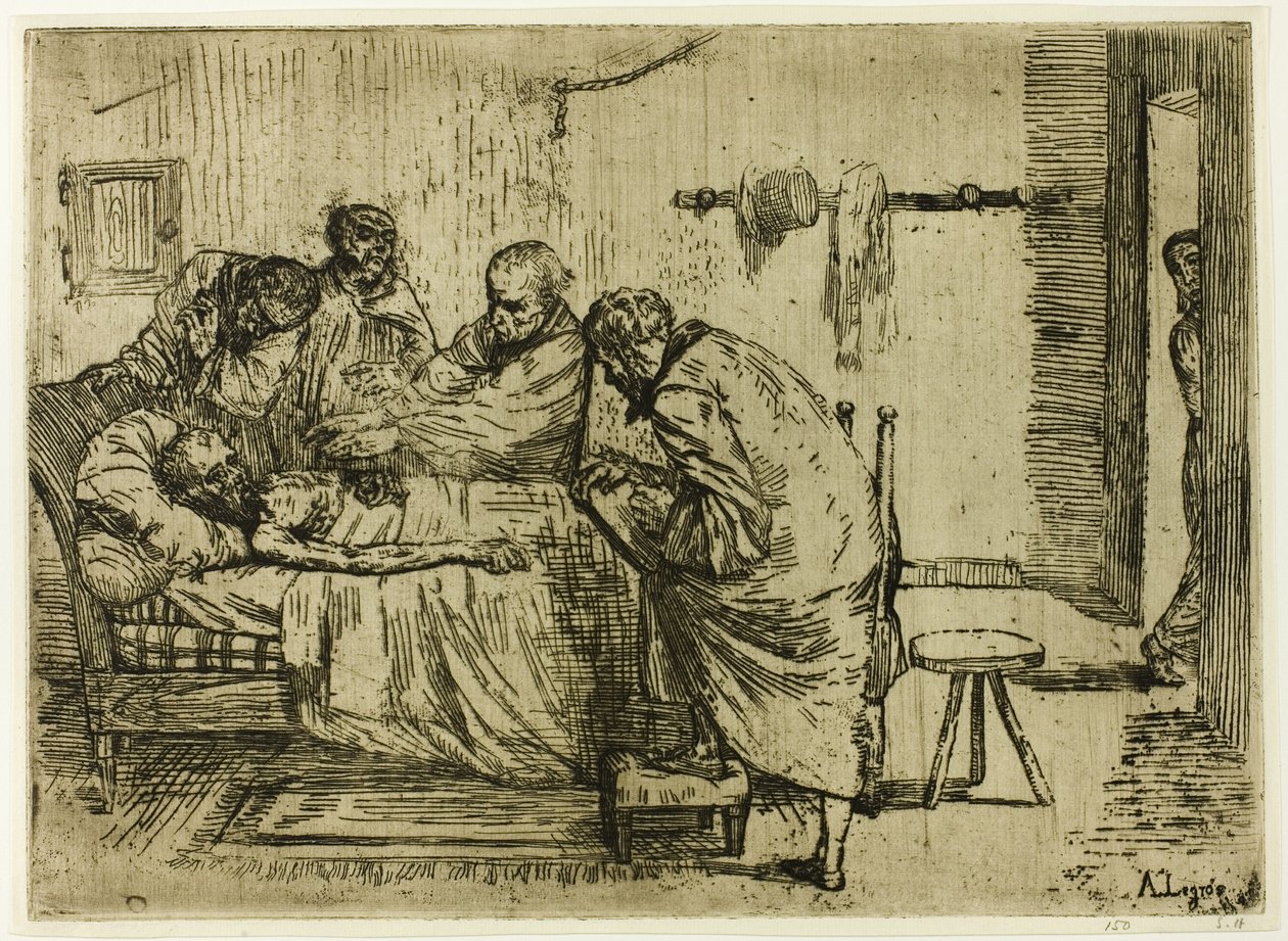 De waarheid in de zaak van de heer Waldemar door Alphonse Legros