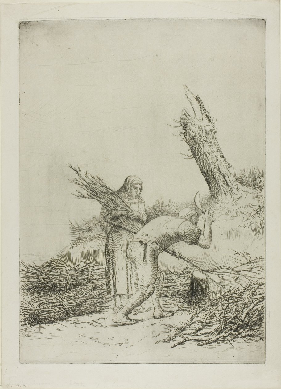 De takkenmakers door Alphonse Legros