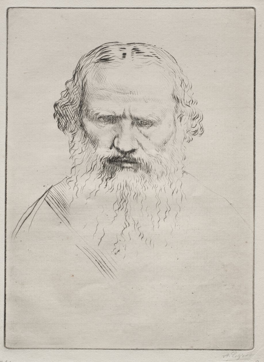 Tolstoi door Alphonse Legros