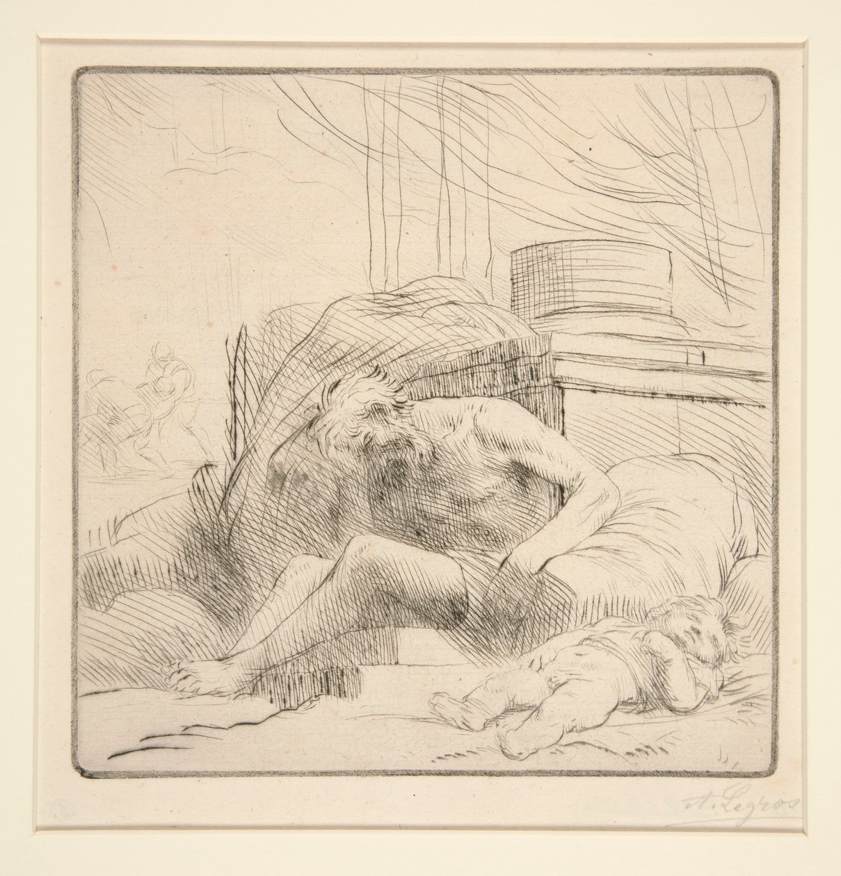 Victime d door Alphonse Legros
