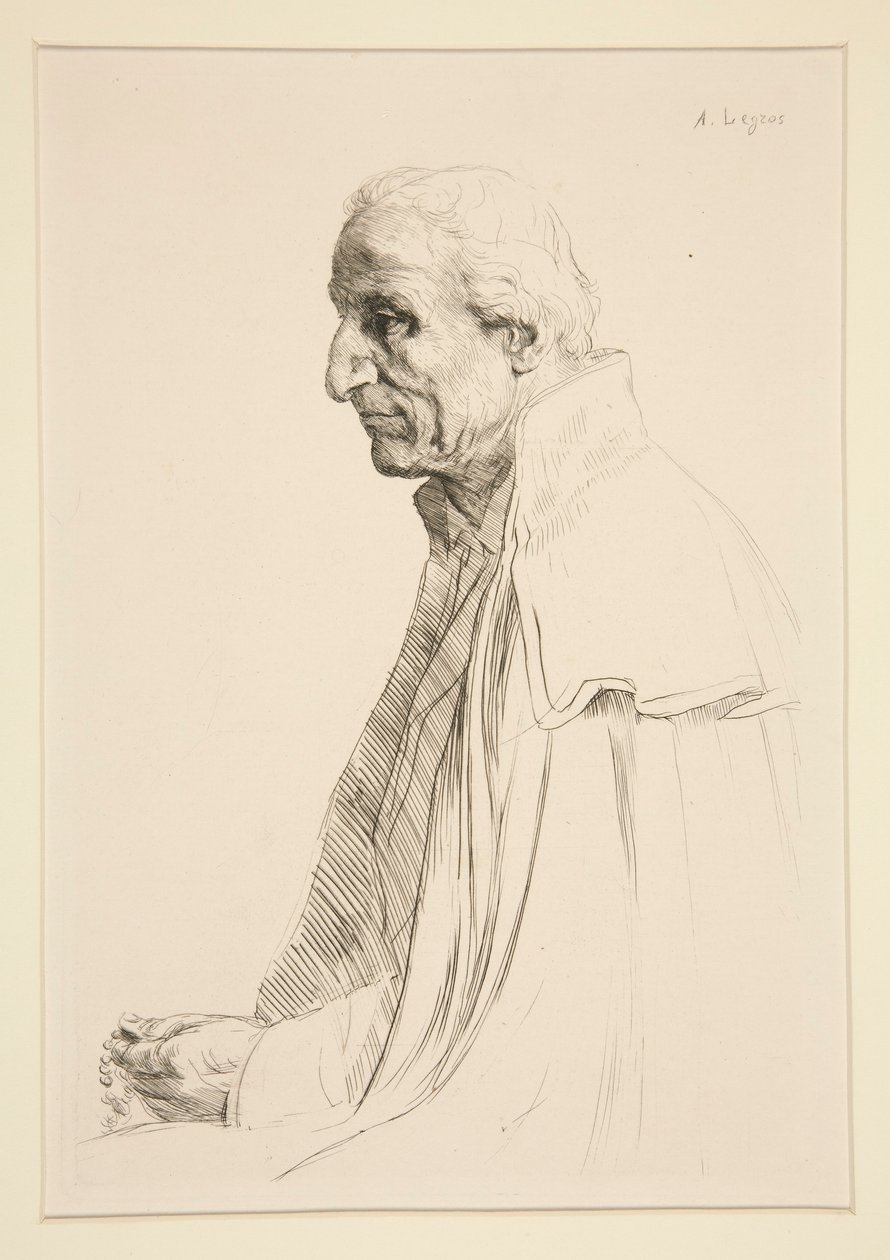 Vieil Espagnol (Oude Spanjaard) door Alphonse Legros