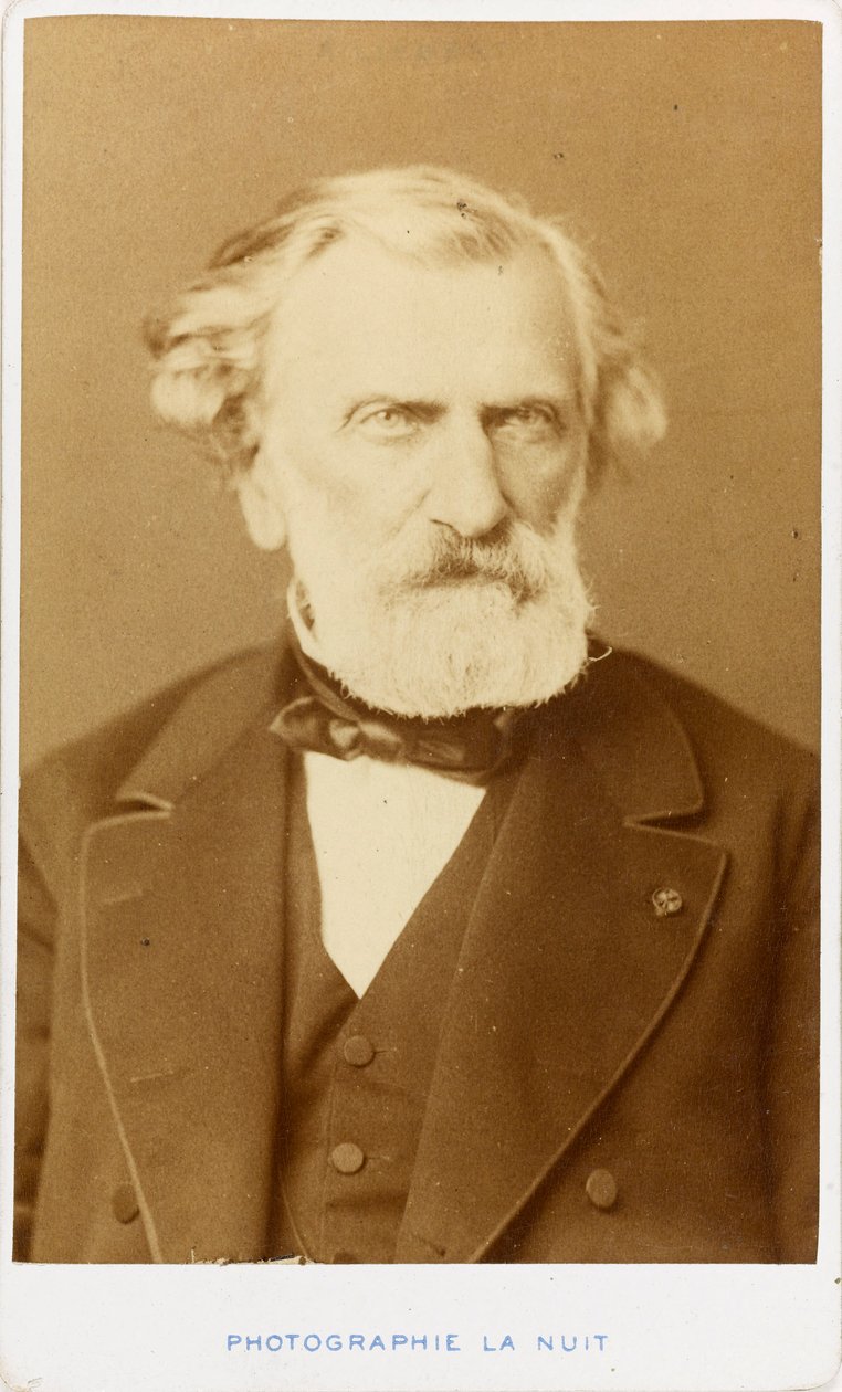 Portret van de componist Ambroise Thomas door Alphonse Liebert