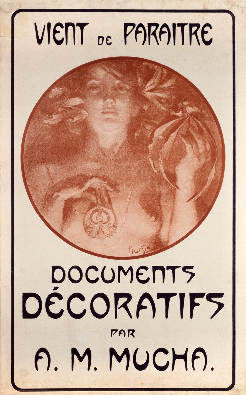 Poster door Alphonse Mucha, privécollectie door Alphonse Mucha