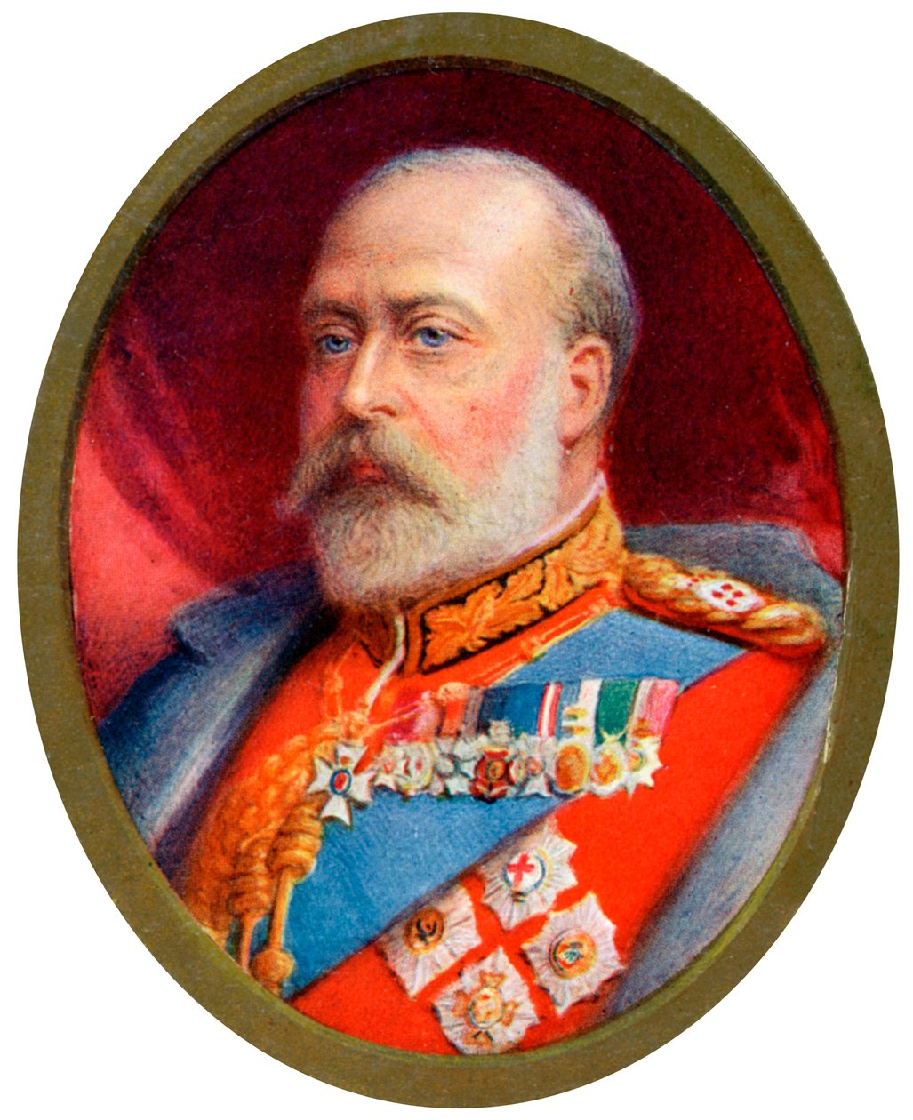 Koning Edward VII, 1910 door Alyn Williams