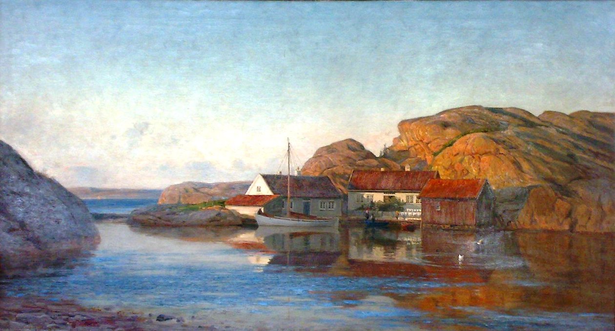 Hellesundskanten door Amaldus Nielsen