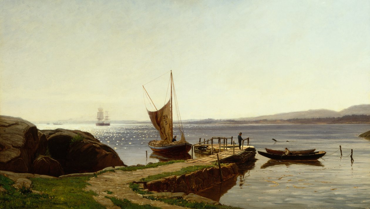 Hvaler pier door Amaldus Nielsen