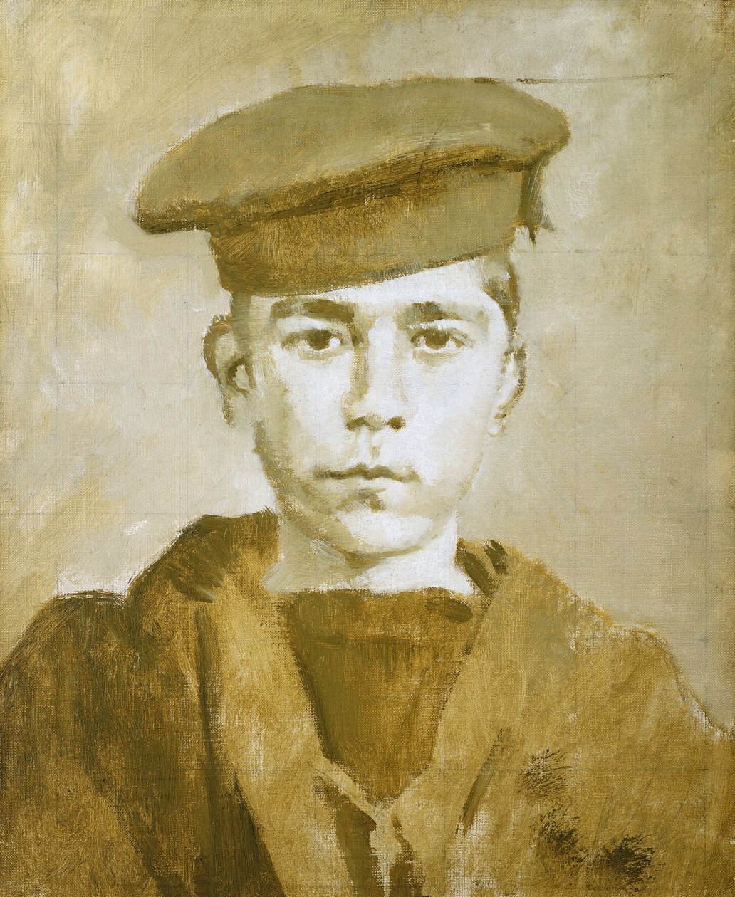 John Travers Cornwell, jongen 1e klas (1900-1916), 20e eeuw door Ambrose McEvoy