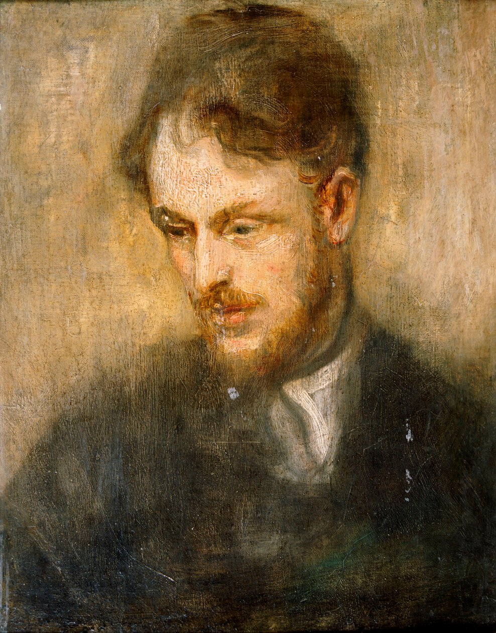 Portret van Augustus John door Ambrose McEvoy