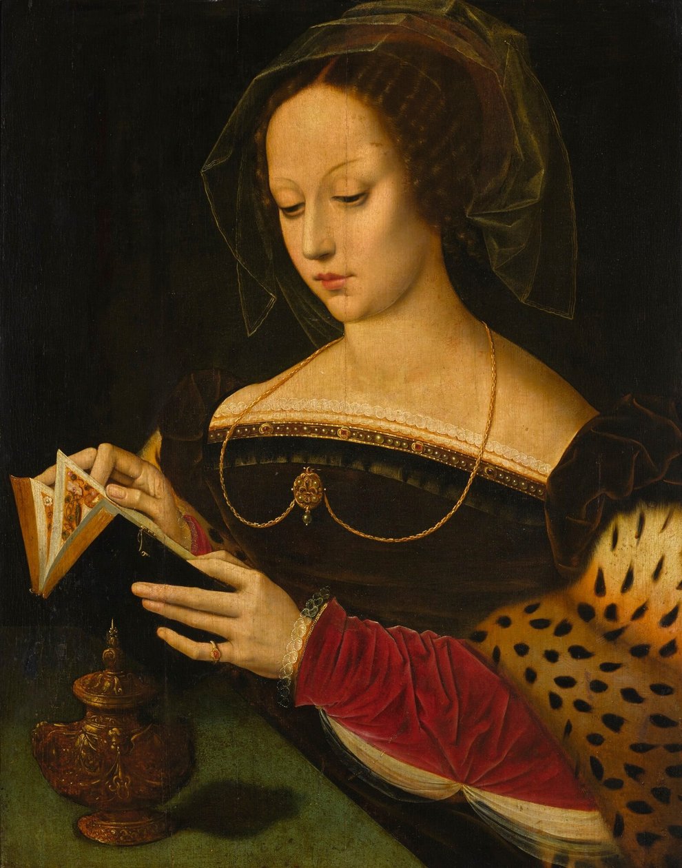 Boetvaardige Maria Magdalena door Ambrosius Benson