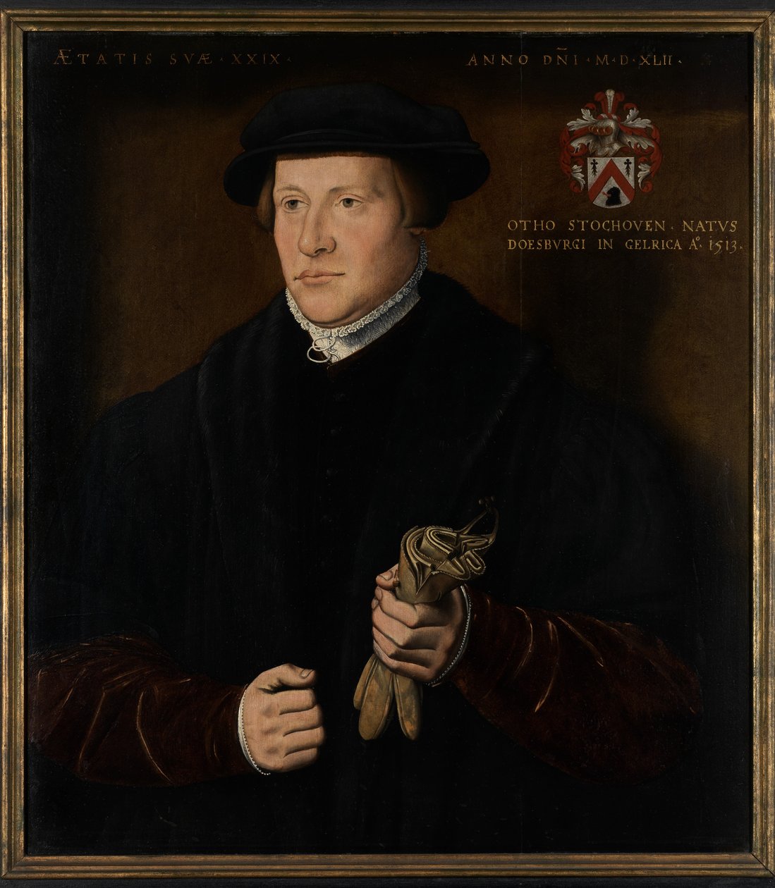 Portret van Otho Stochoven door Ambrosius Benson